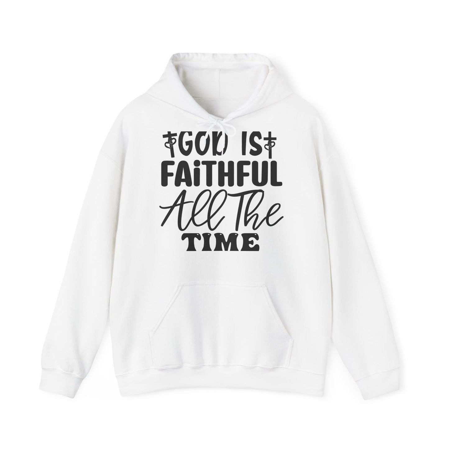 "Faithful & Cozy: Christian Quote- Hoodie