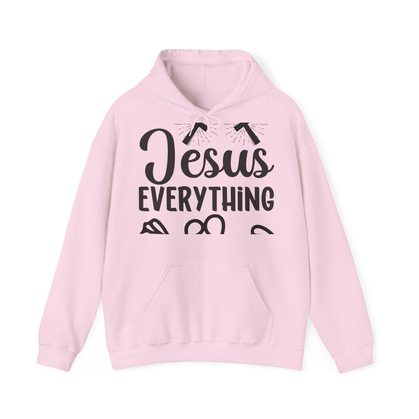 "Faith-filled Fashion: Christian Quote Hooded- Hoodie