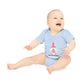 "Happy Easter" - Baby Organic Short Sleeve Bodysuit