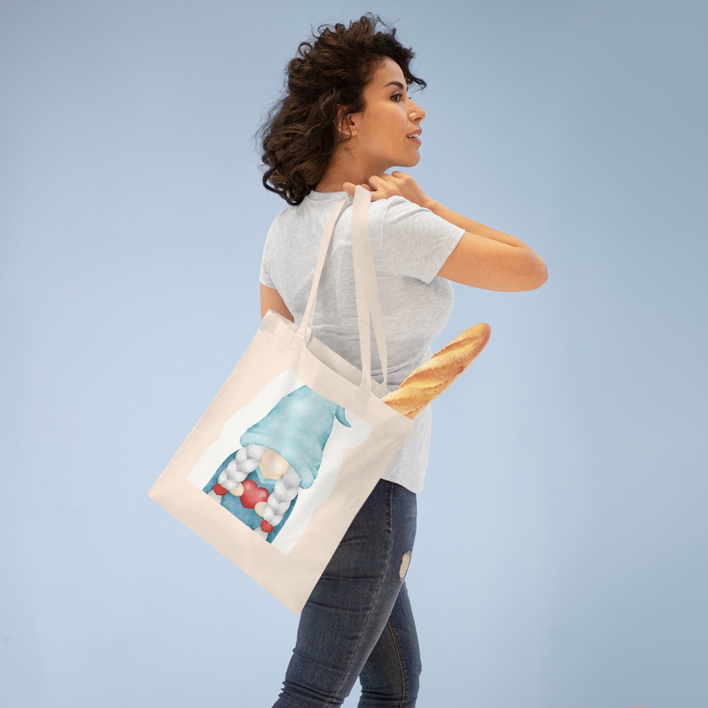 "Carry Your Caring Hands with You -- Tote Bag