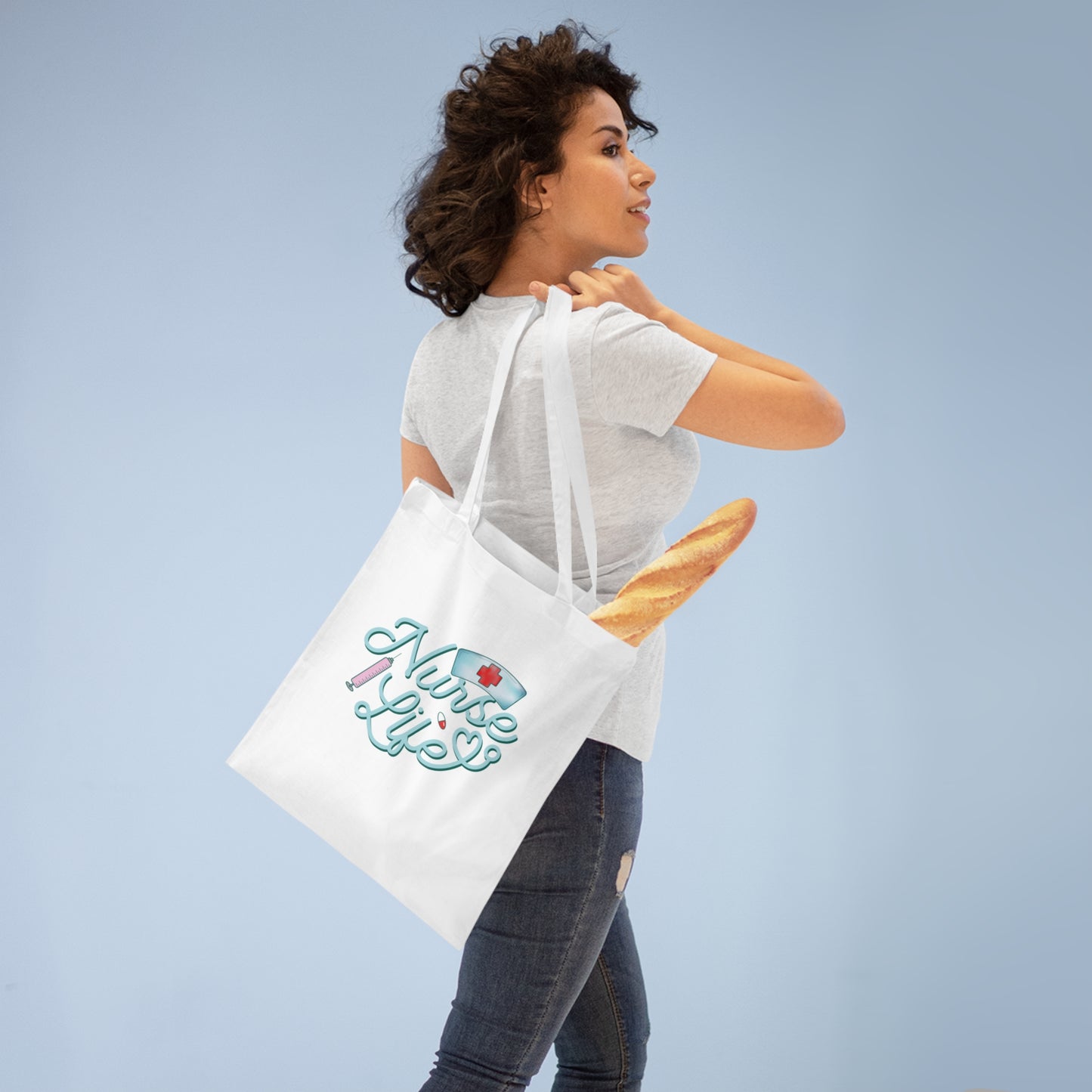 "RN Life: Stylish Nurse Tote Bag- Tote Bag