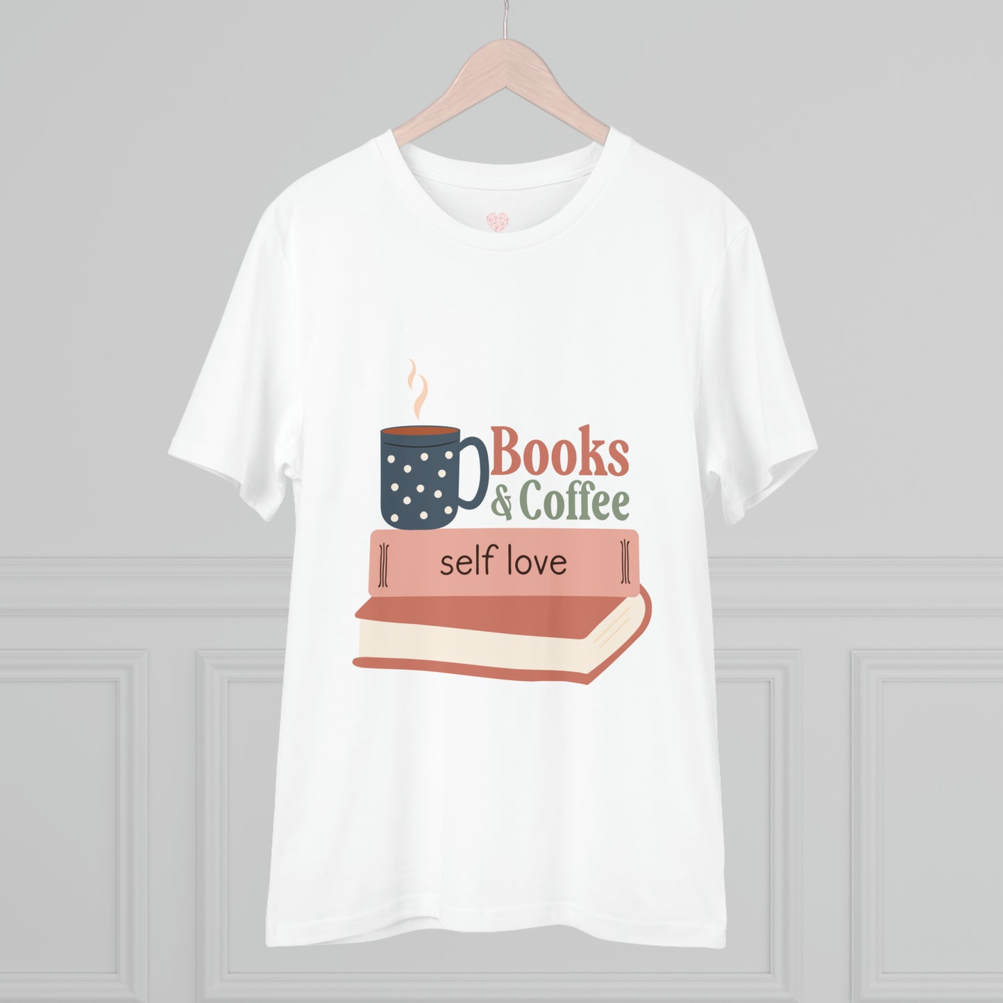 "Books and Coffee" - Book Lover Vibes - T-Shirt