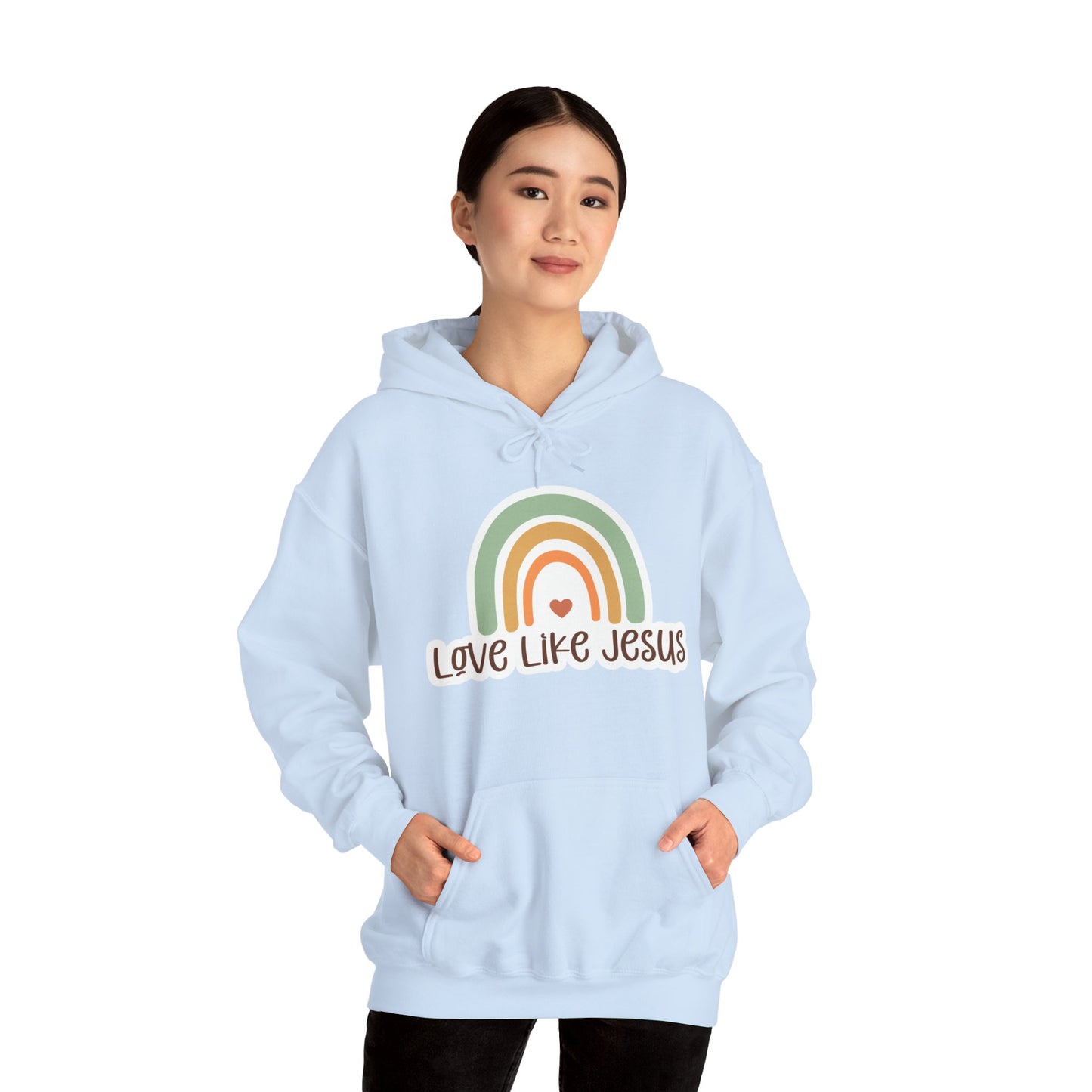 "Love like Jesus" - Christian Quote - Hoodie