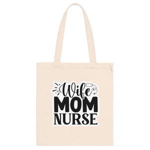 "Saving Lives in Style: Nurse Tote Bag- Tote Bag