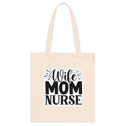 "Saving Lives in Style: Nurse Tote Bag- Tote Bag