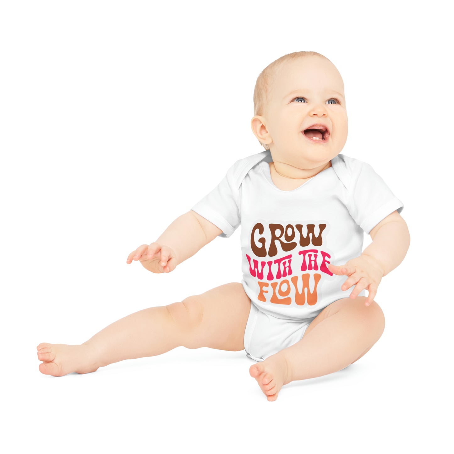 "Adorable Baby Organic Short Sleeve Bodysuit- Baby Organic Short Sleeve Bodysuit