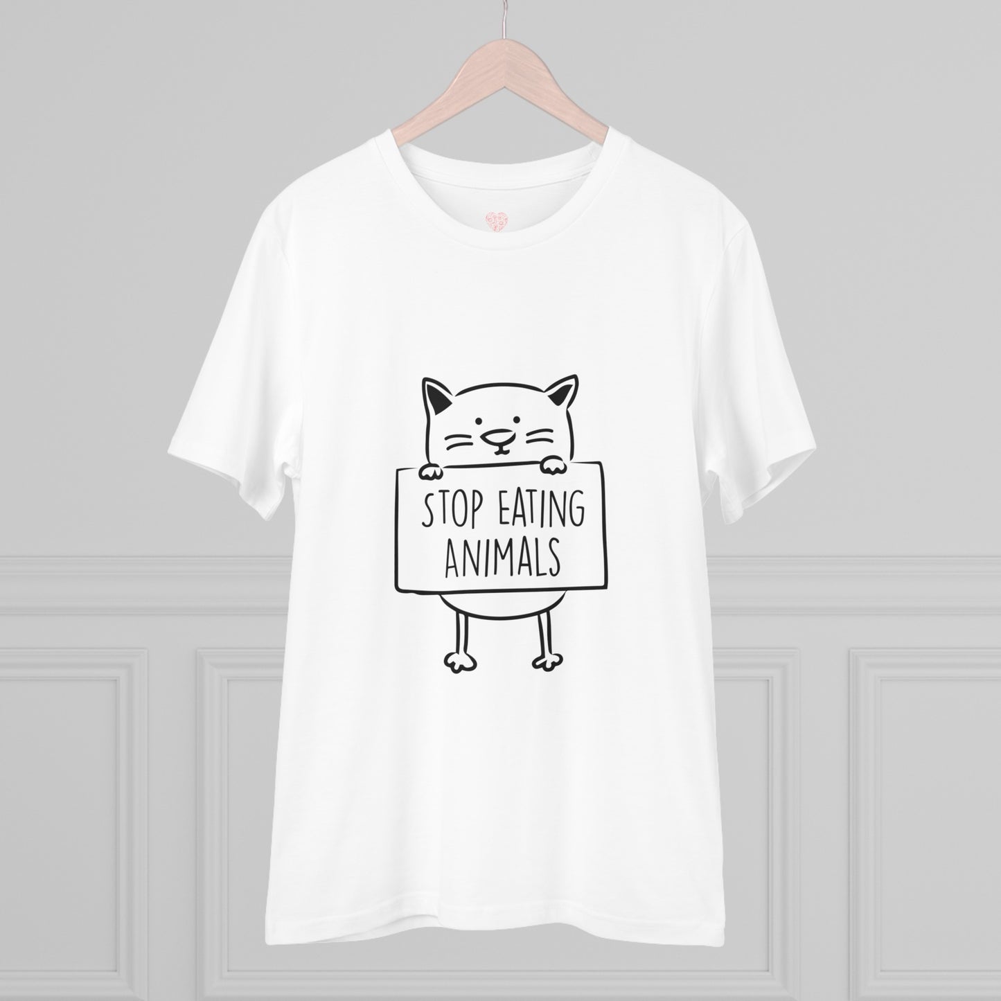 "Stop eating animals" Vegan Vibes Tee - T-Shirt