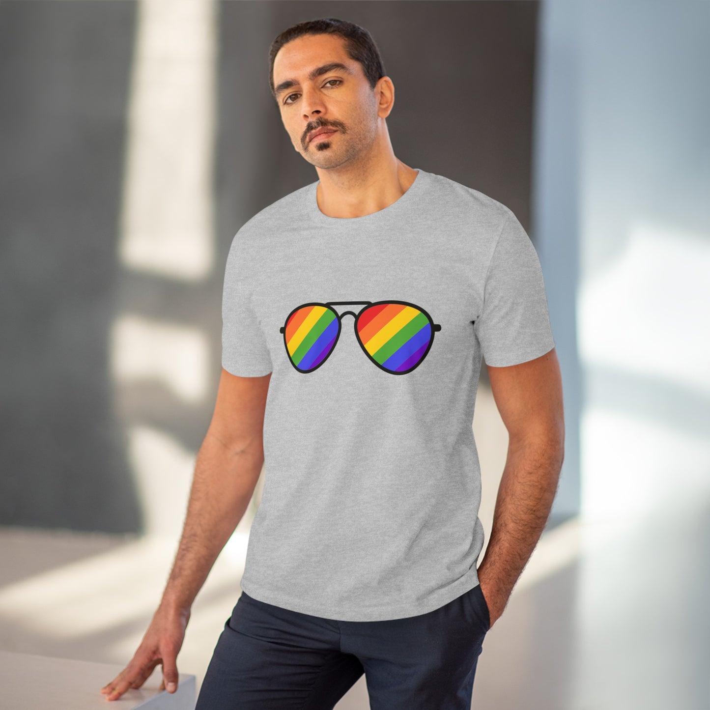 "Pride Rainbow T-Shirt"- T-Shirt