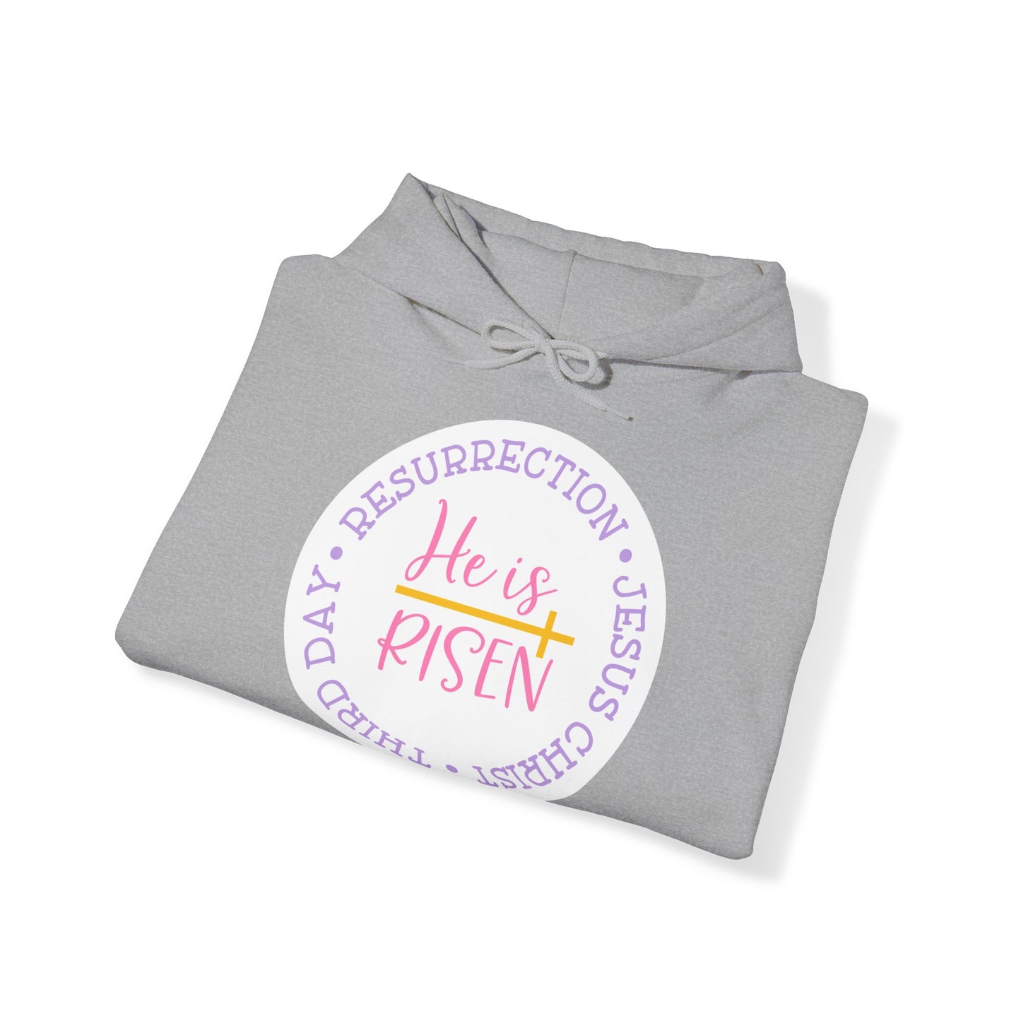 "He is Risen"- Christian Quote - Hoodie