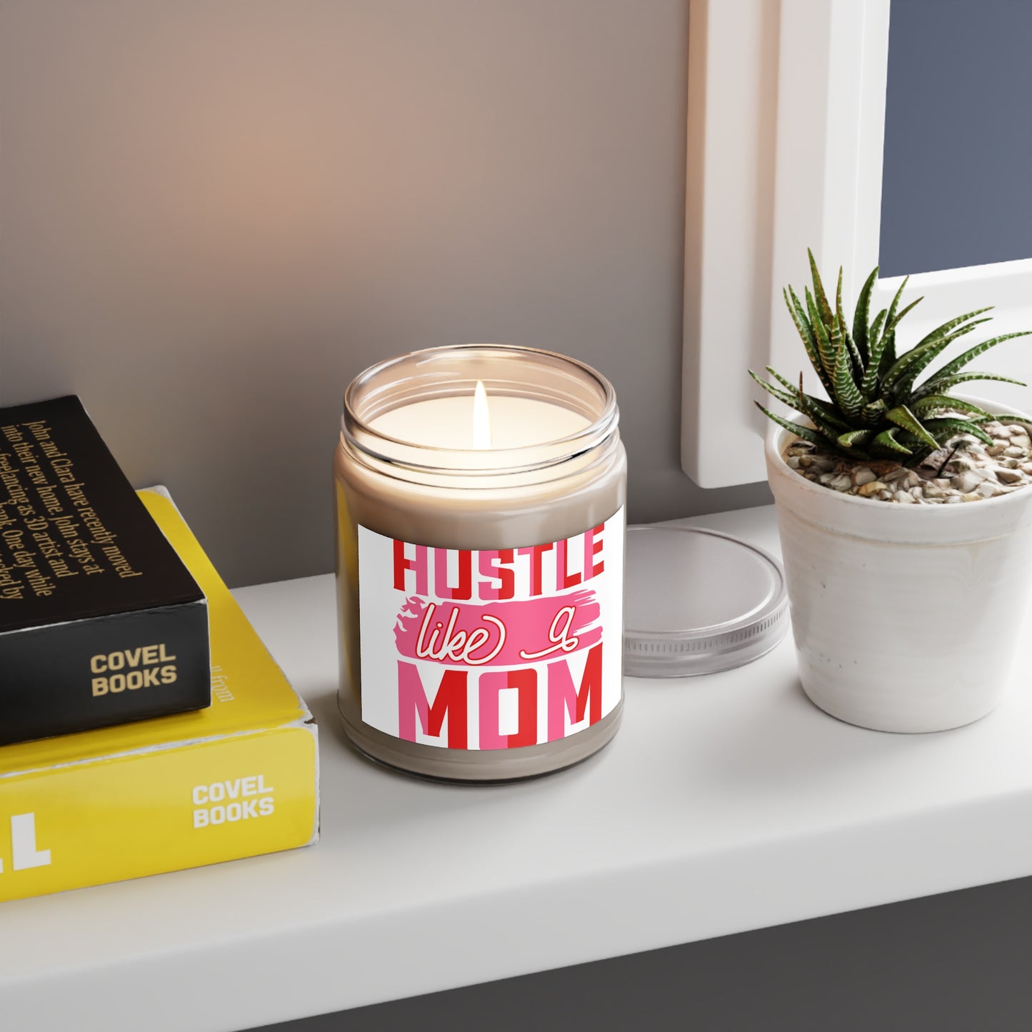 "Mom's Garden Bliss: Floral Scented- Scented Candle