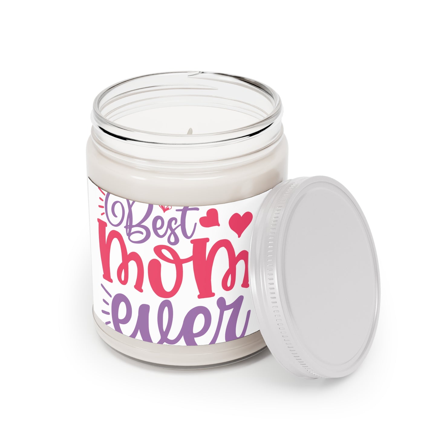 "Lovely Mom: Floral Scented Candle- Scented Candle