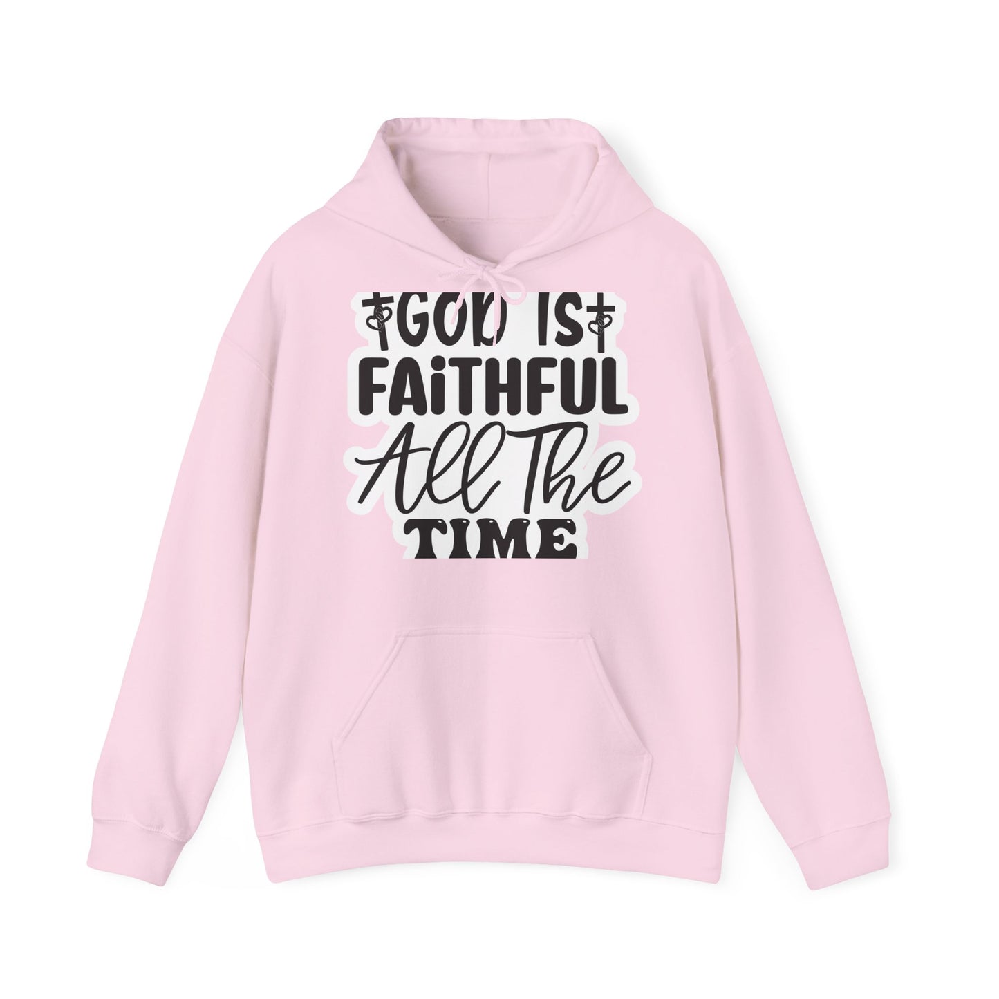 "Faithful & Cozy: Christian Quote- Hoodie