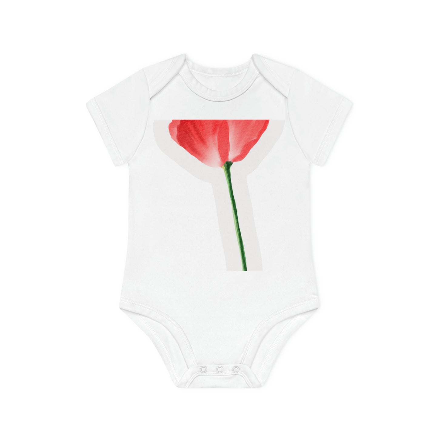 "Adorable Baby Organic Short Sleeve Bodysuit- Baby Organic Short Sleeve Bodysuit