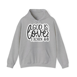 "Faithful Focus Hooded Sweatshirt"- Hoodie