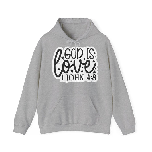 "Faithful Focus Hooded Sweatshirt"- Hoodie