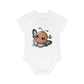 "Organic Cutie: Baby Short Sleeve Bod- Baby Organic Short Sleeve Bodysuit