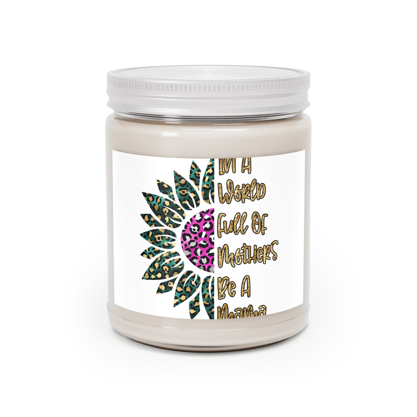 "Blooms & Bliss: Floral Scented- Scented Candle