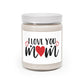 "Mom's Bliss: Lavender and Vanilla S- Scented Candle