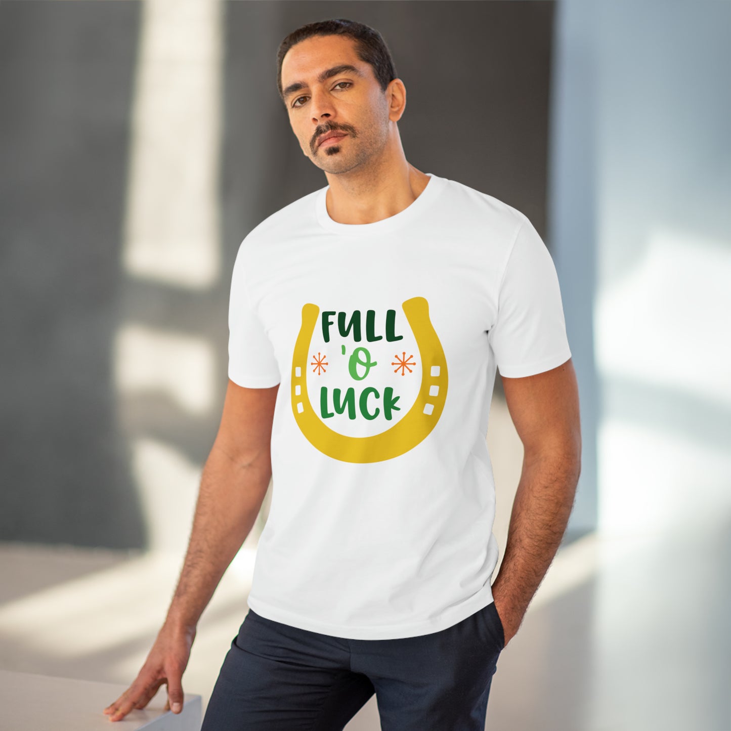 "Full O' Luck" St. Patrick's Day - T-Shirt