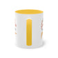 "Life is fragile handle with Prayer" - Two Tone Mug