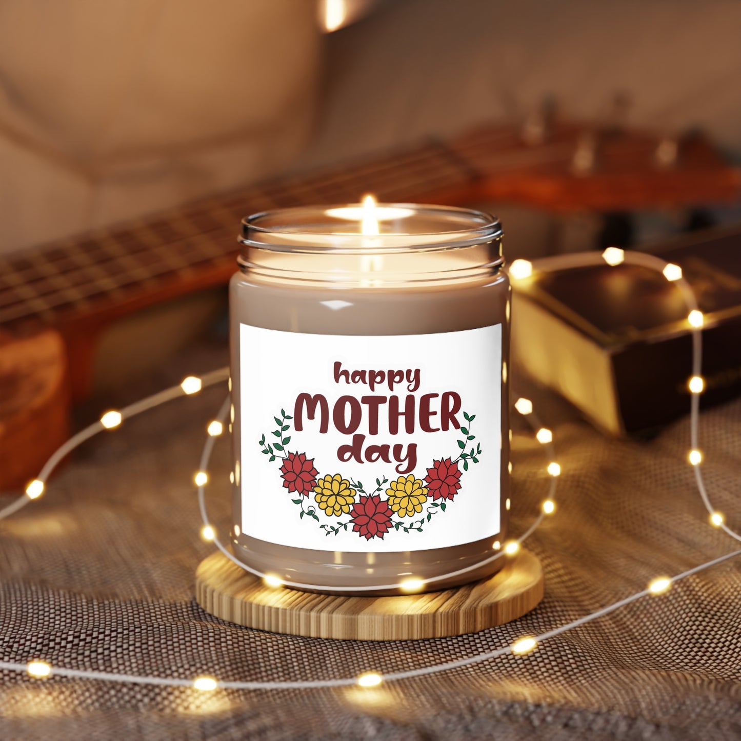 "Pamper Mom with Love: Mother's Day- Scented Candle