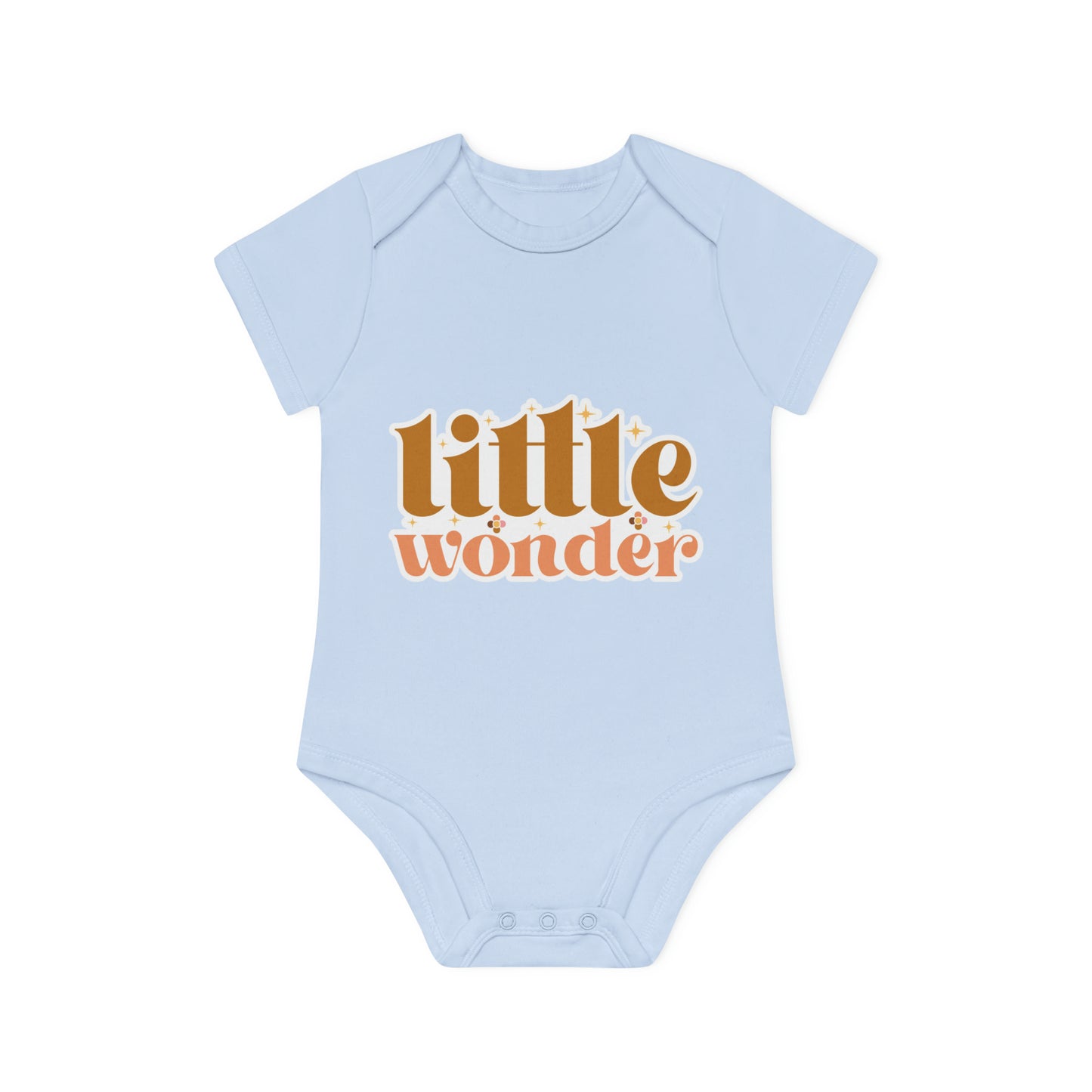 "Sweet Dreams Organic Baby Bodysuit - Ad- Baby Organic Short Sleeve Bodysuit