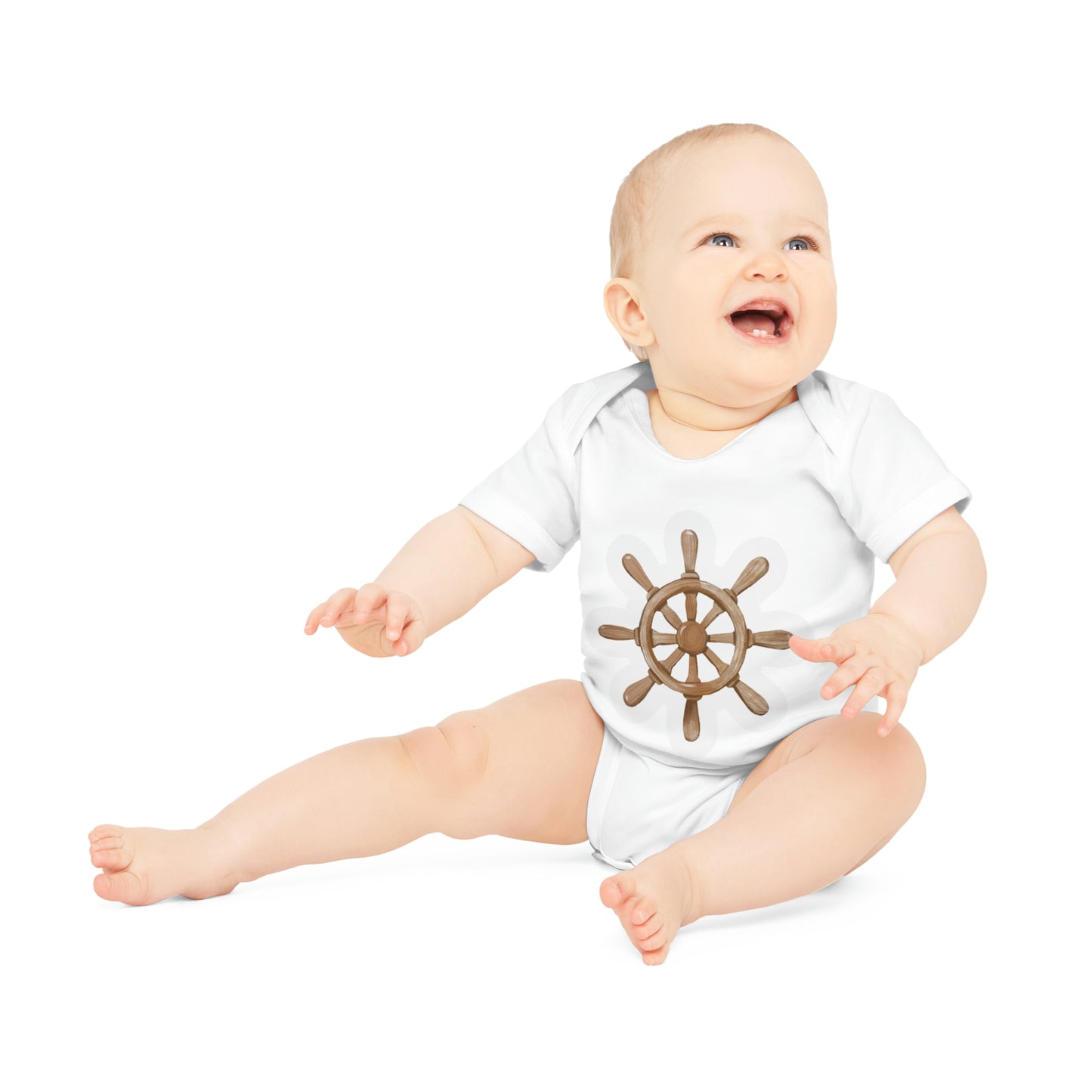 "Adorable Baby Organic Short Sleeve Bodysuit- Baby Organic Short Sleeve Bodysuit