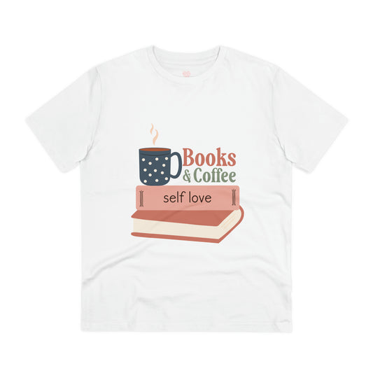 "Books and Coffee" - Book Lover Vibes - T-Shirt