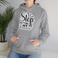 "Stop petting my pet peeves" - Hooded Sweatshirt - Hoodie