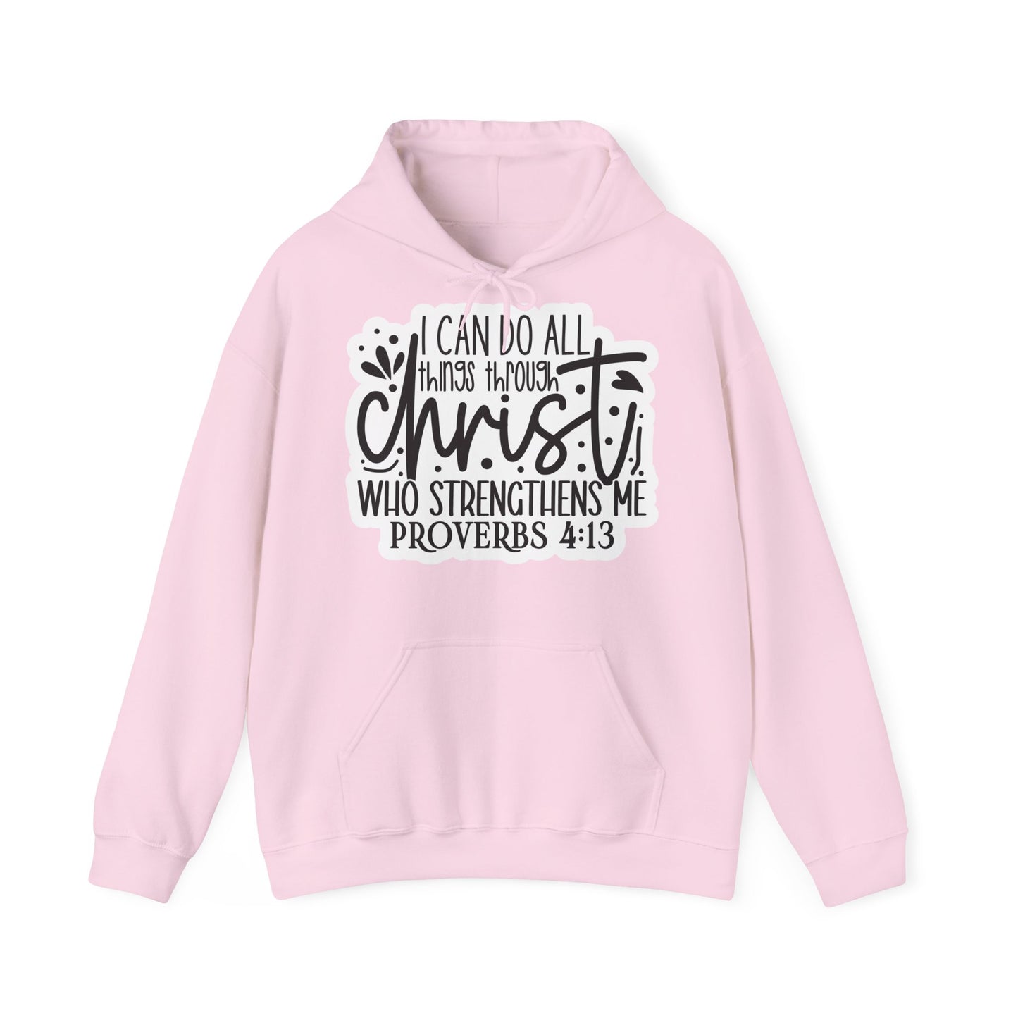 "Blessed and Cozy: Christian Quote Hood- Hoodie