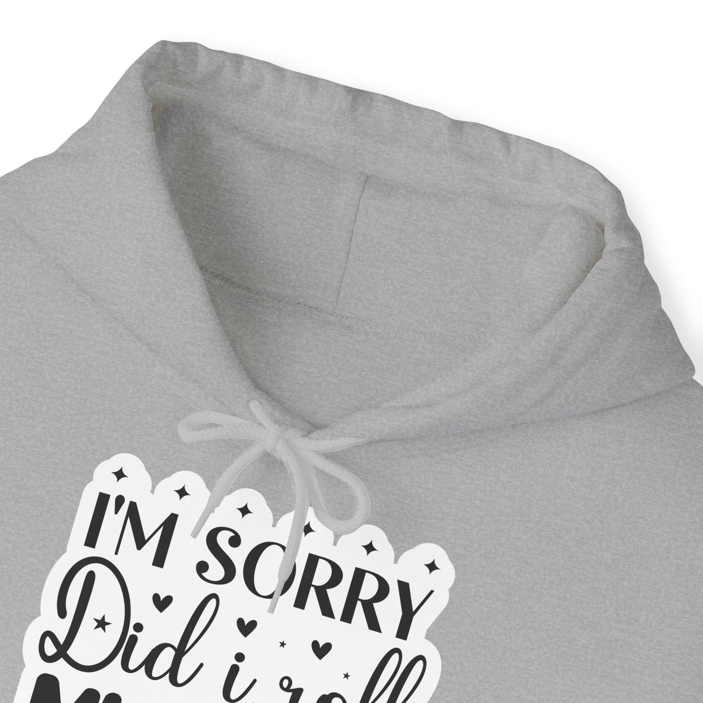 "I'm sorry, did I roll my eyes out loud?" - Sassy and Snuggly - Sarcastic Hoodie