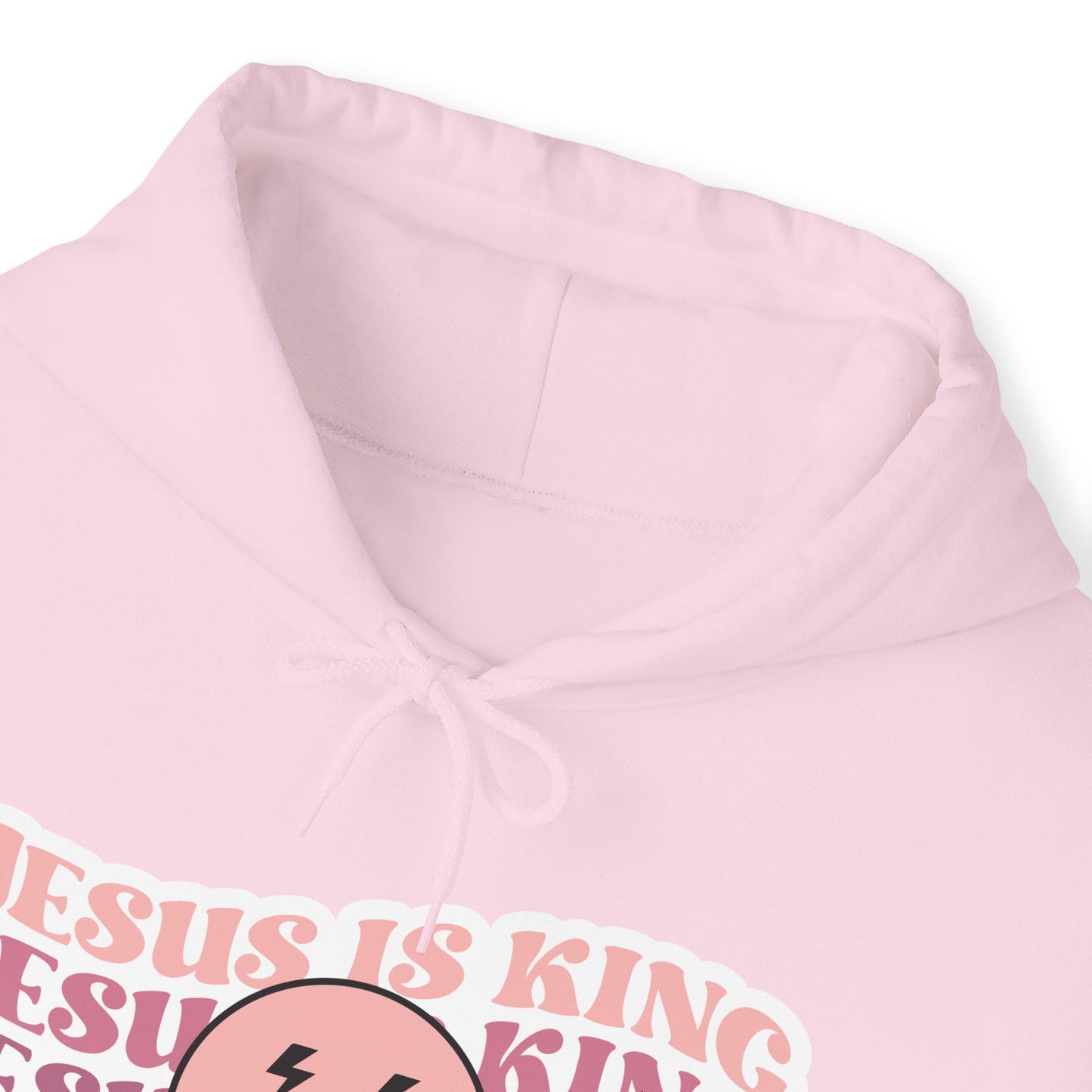 "Jesus is King" - Christian Quote - Hoodie