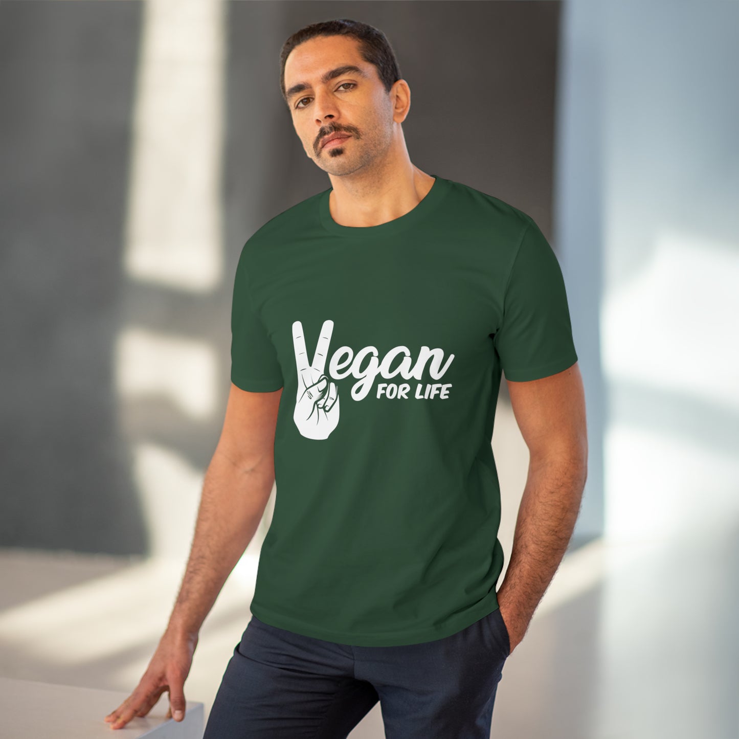 "Vegan For Life" - T-Shirt