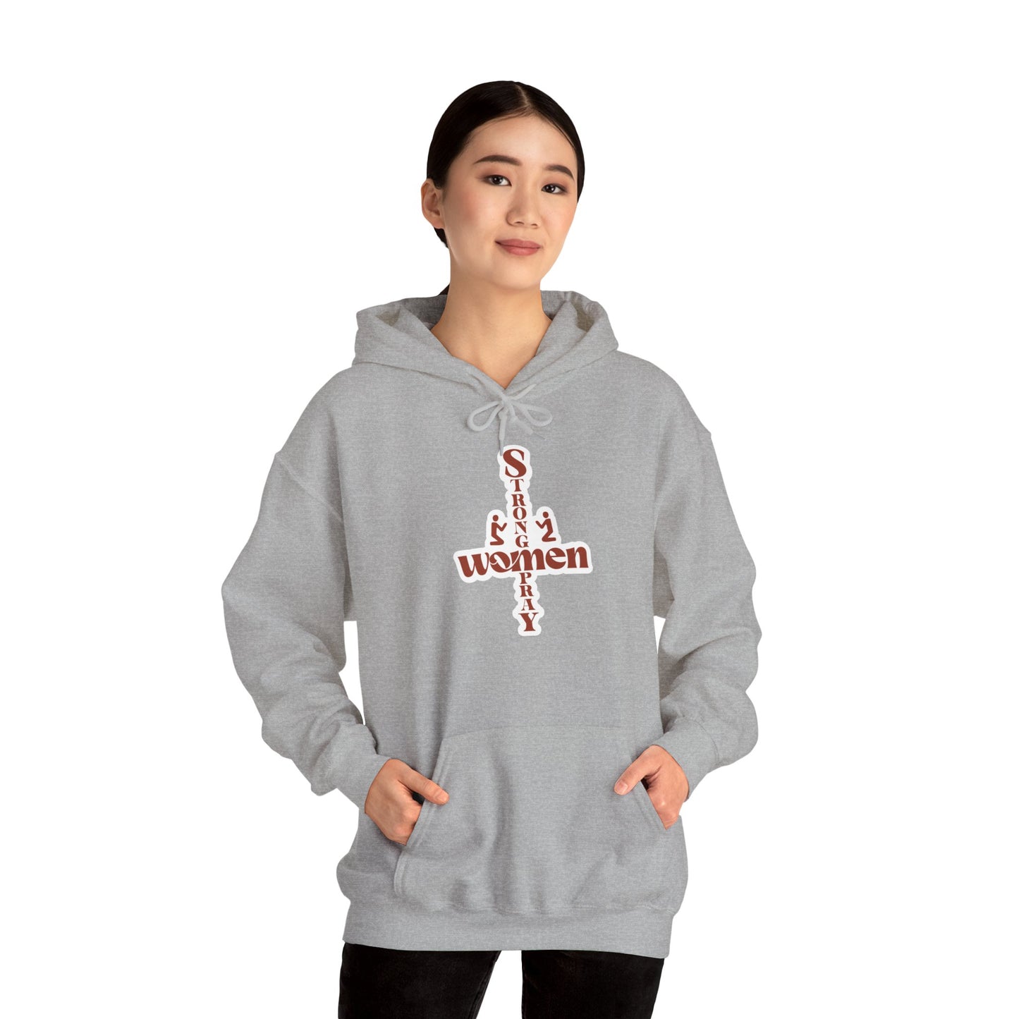 "Strong women pray" - Hoodie