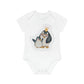 "Adorable Organic Short Sleeve Bodysuit for- Baby Organic Short Sleeve Bodysuit