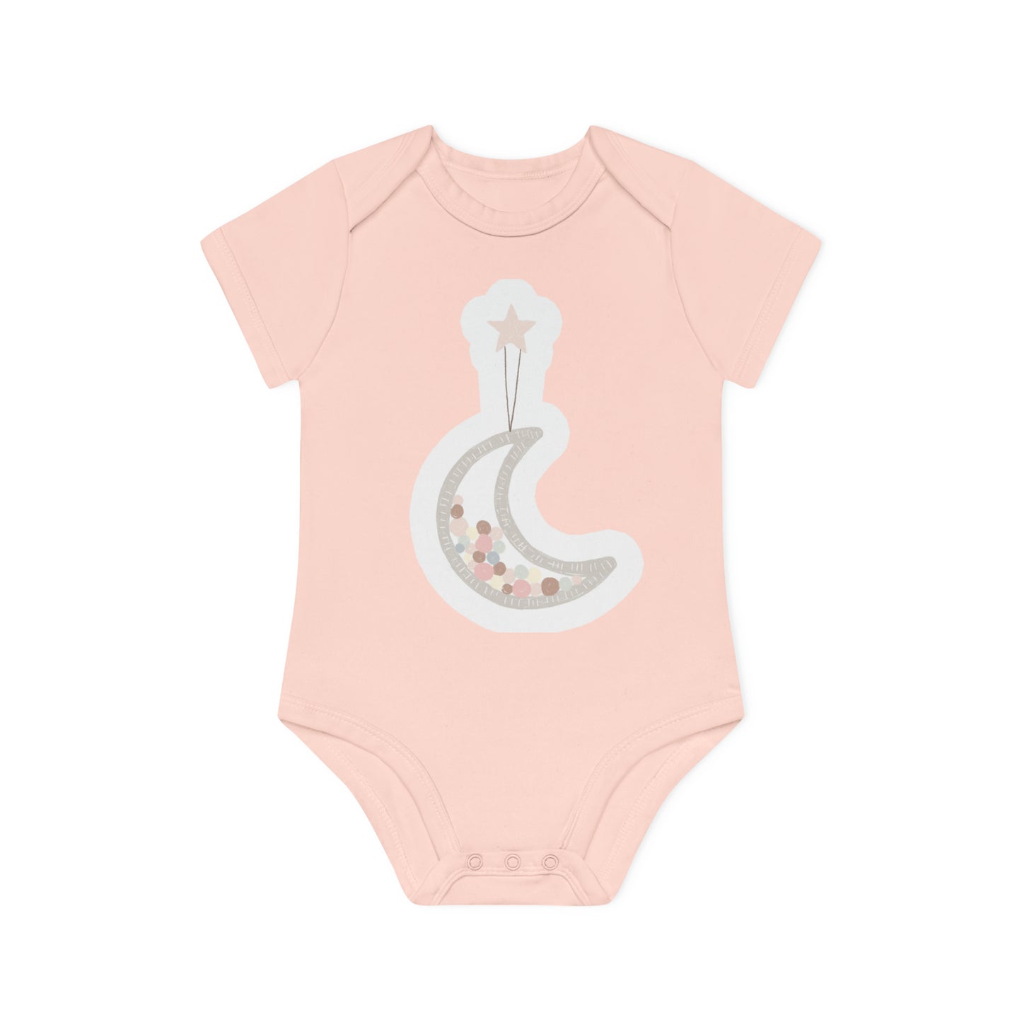 "Organic Cutie Pie" - Baby Organic Short Sleeve Bodysuit