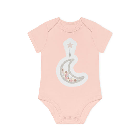 "Organic Cutie Pie" - Baby Organic Short Sleeve Bodysuit