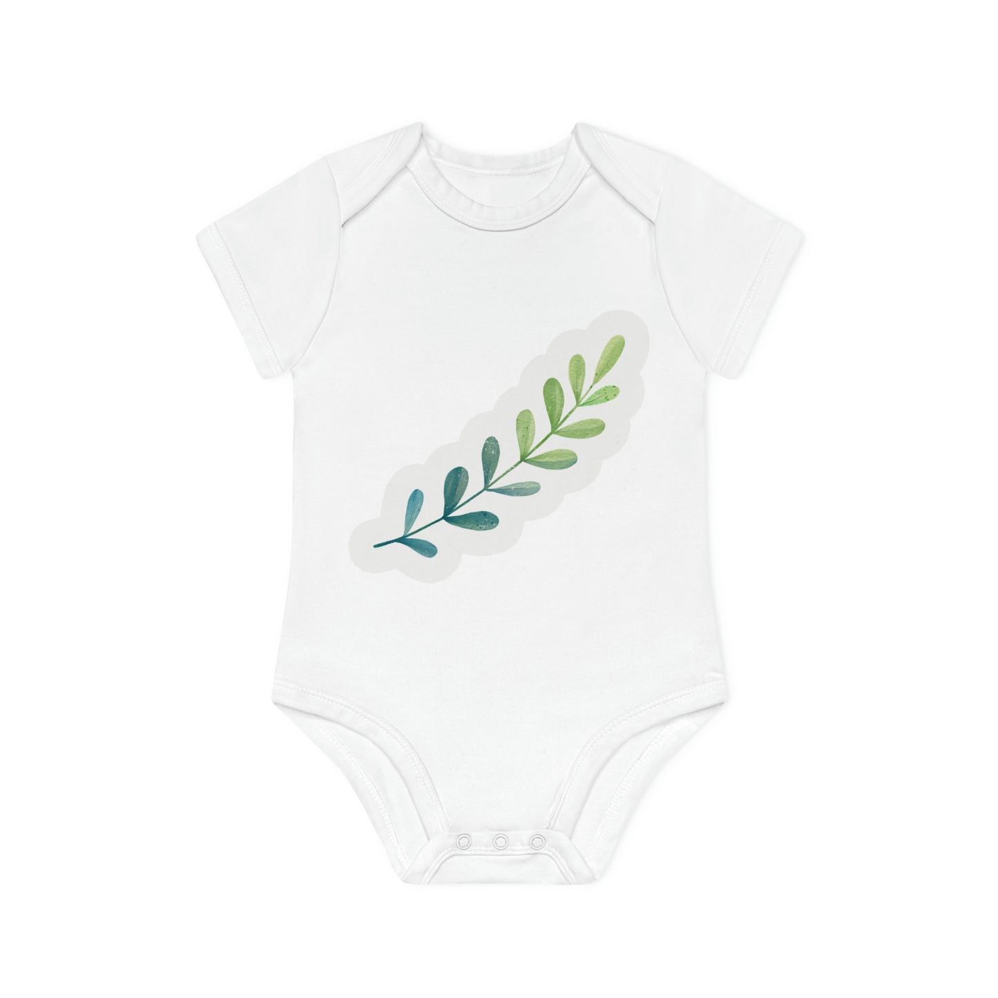 "Organic Cutie Pie Baby Short Sleeve Bod- Baby Organic Short Sleeve Bodysuit