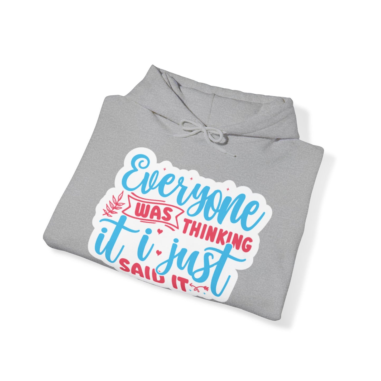 "Sarcastic Style: Funny Quote Hooded- Hoodie