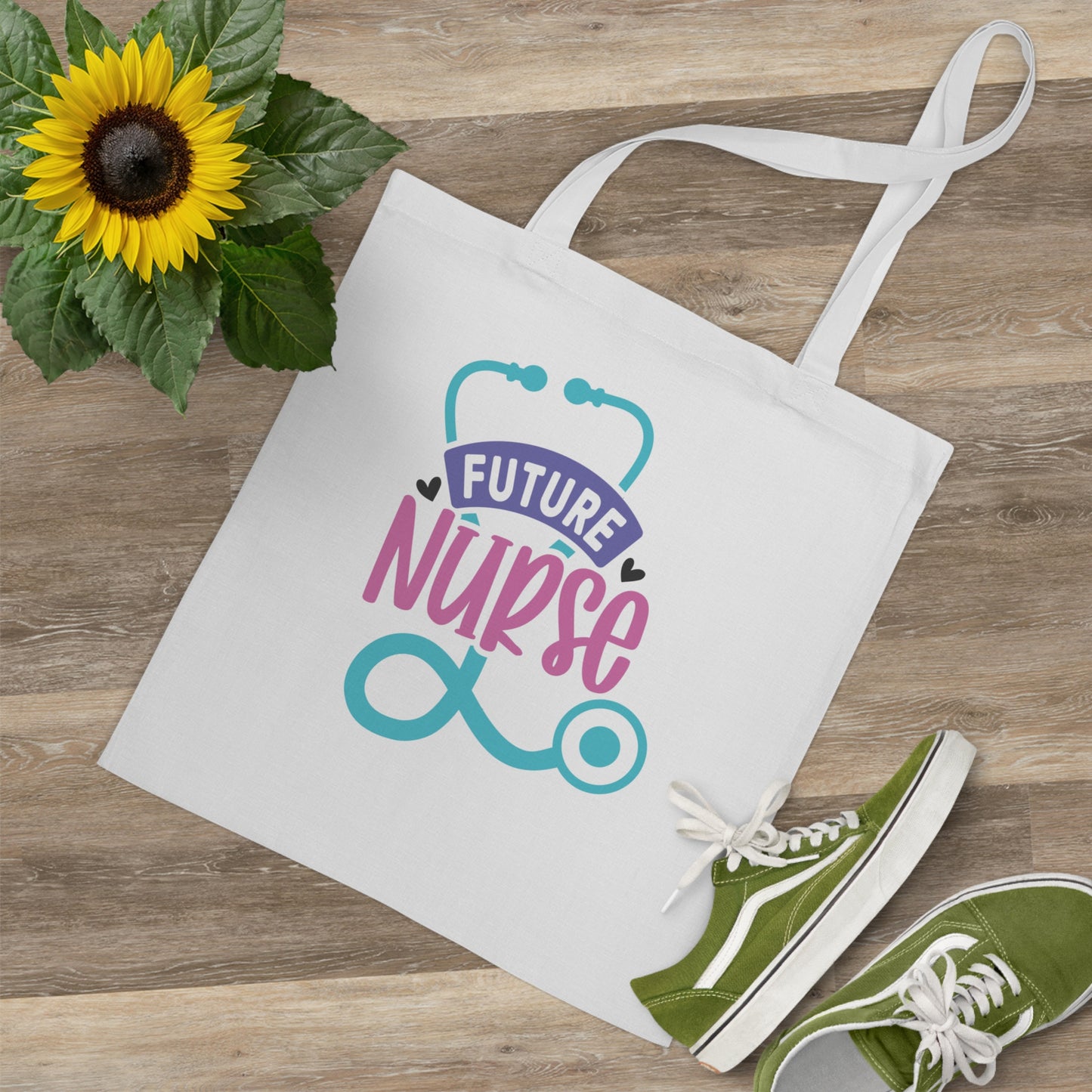 "Carry Care With You - Nursing Tote- Tote Bag