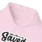 "Saved by Grace" - Blessed & Cozy: Christian Quote - Hoodie