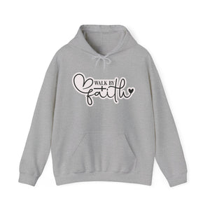 "Faith-Filled Comfort: Christian Quote Hood- Hoodie