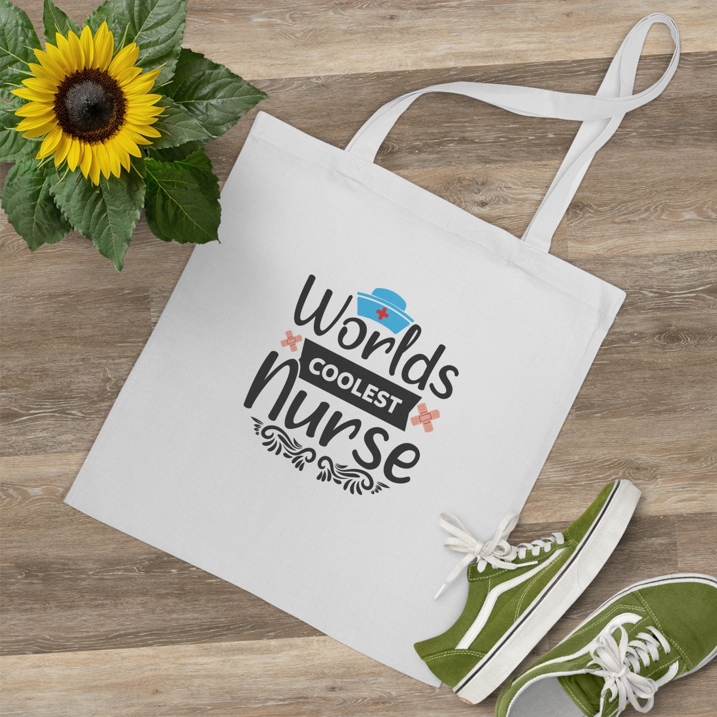 "Care Compass Nurse Tote Bag"- Tote Bag