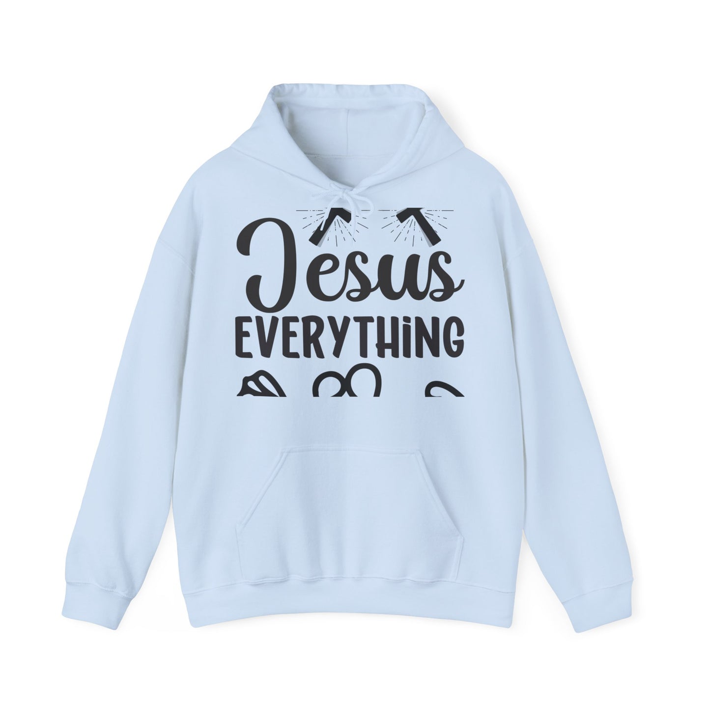 "Faith-filled Fashion: Christian Quote Hooded- Hoodie