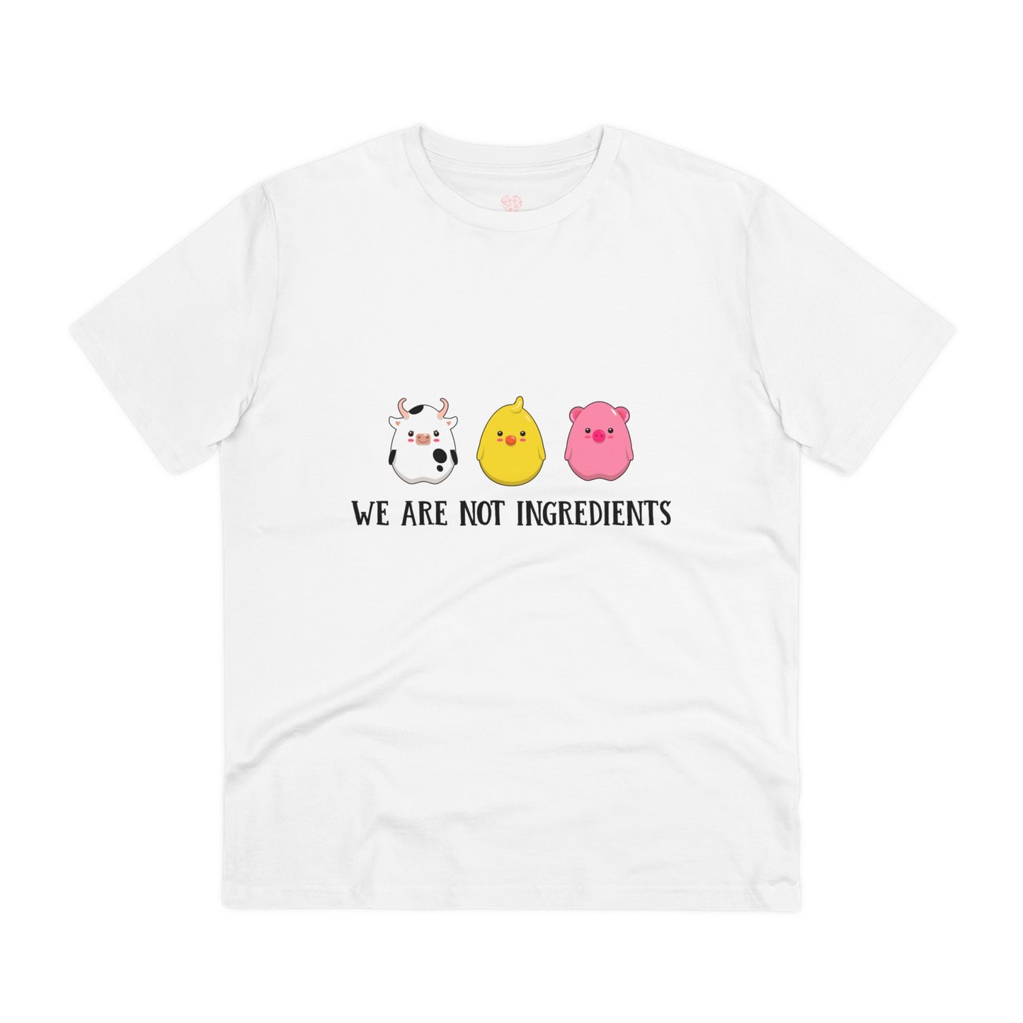 "We are not Ingredients" Vegan Vibes Tee - T-Shirt