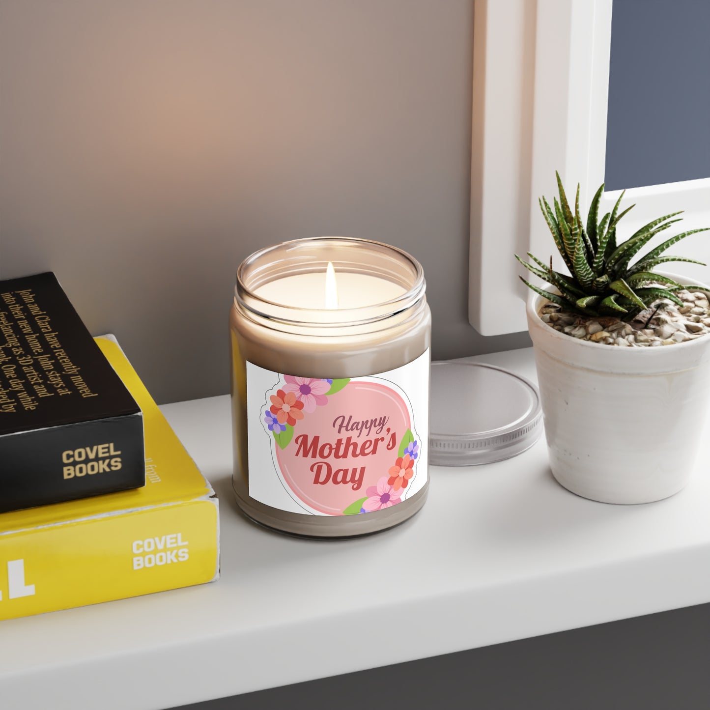 "Mom's Paradise: Lavender Scented- Scented Candle