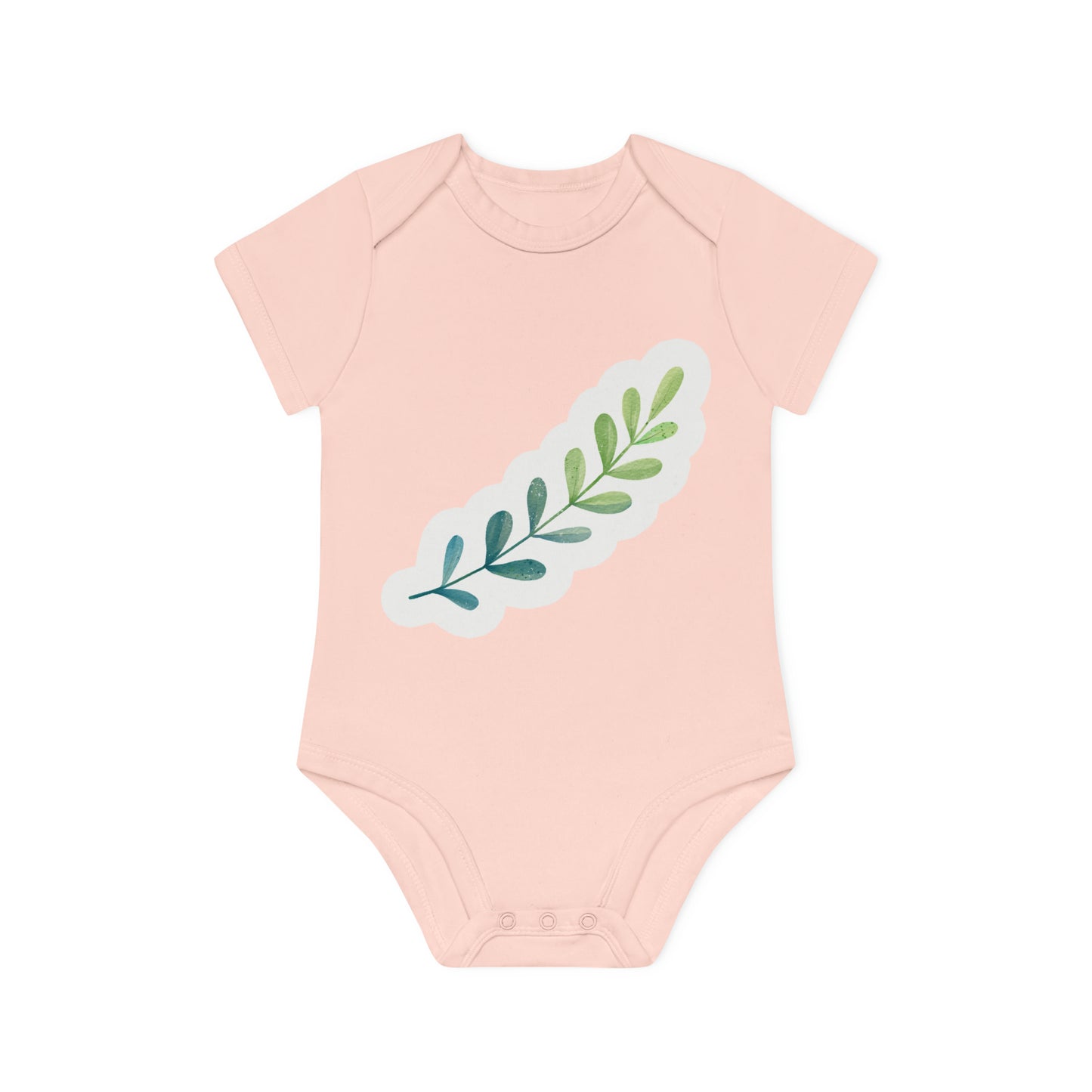 "Organic Cutie Pie Baby Short Sleeve Bod- Baby Organic Short Sleeve Bodysuit