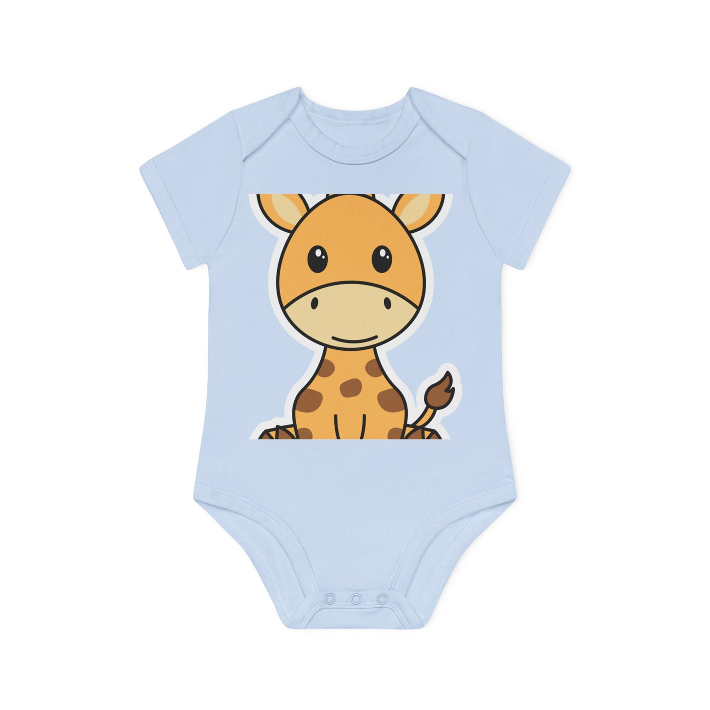 "Tiny Trendsetter: Organic Short Sleeve Bodys- Baby Organic Short Sleeve Bodysuit