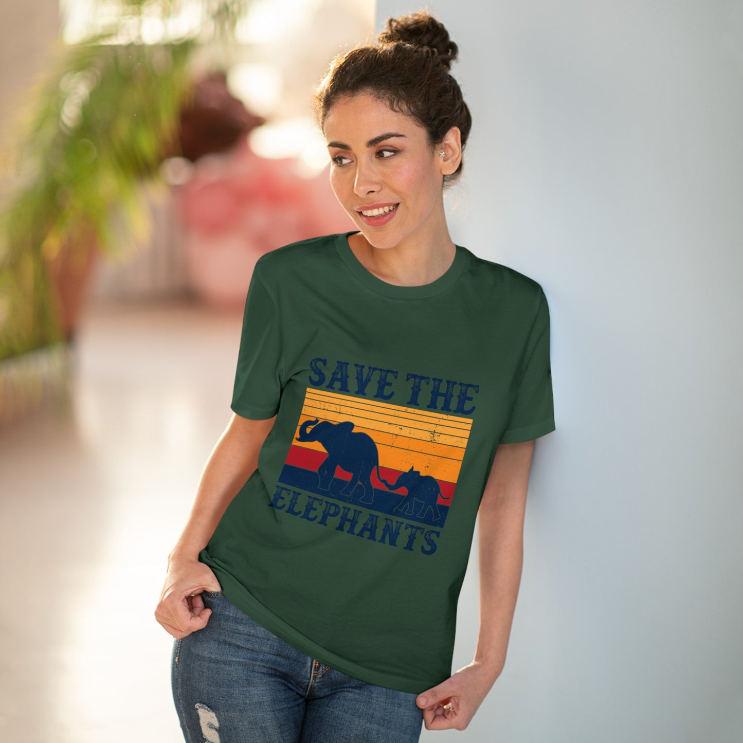 "Safe the Elephants"- T-Shirt