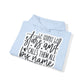 "Heavenly Comfort: Christian Quote Hooded Sweat- Hoodie